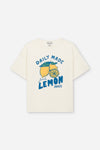 TEE DYLAN ANTIQUE WHITE LEMON