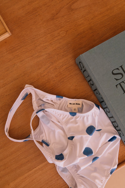 MAILLOT DE BAIN HAILEY BLUE DOTS