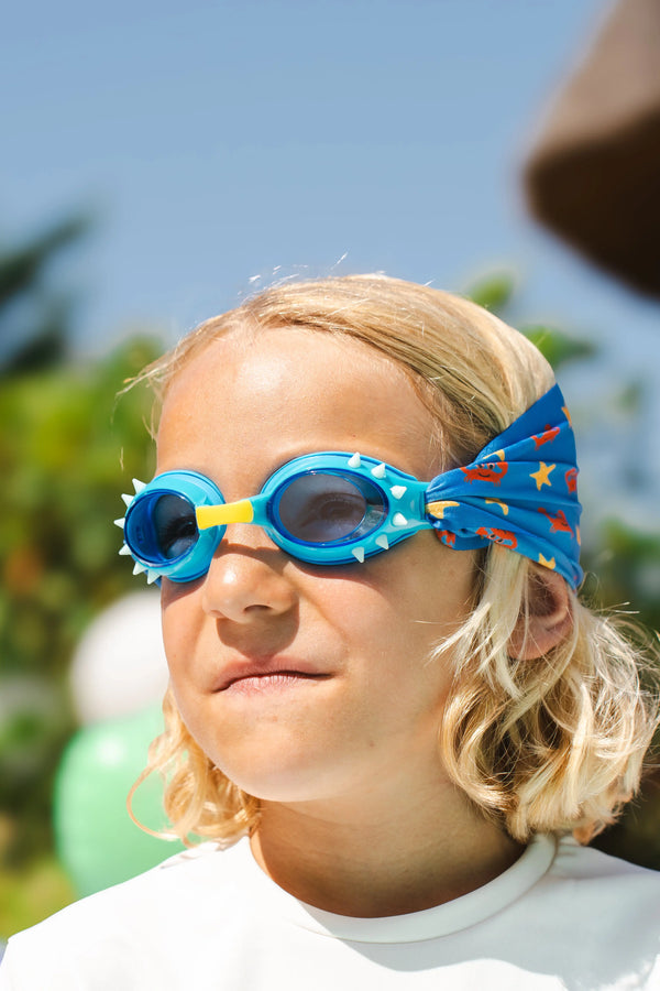 Pack Crab Palm Beachies shoes x Waterplops Goggles