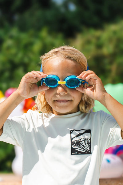 Pack Crab Palm Beachies shoes x Waterplops Goggles