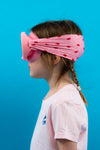 Diamonds Pink Mask + Hearts headband