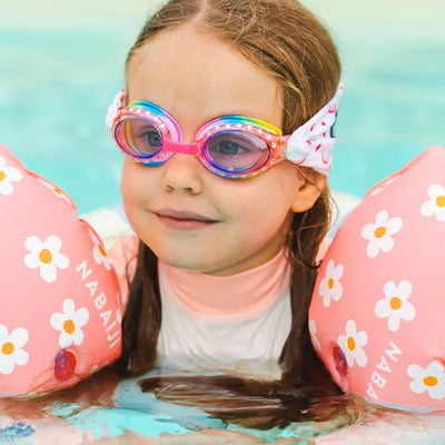 Pack Rainbow Palm Beachies shoes x Waterplops Goggles