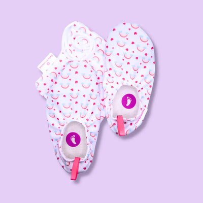 Pack Rainbow Palm Beachies shoes x Waterplops Goggles